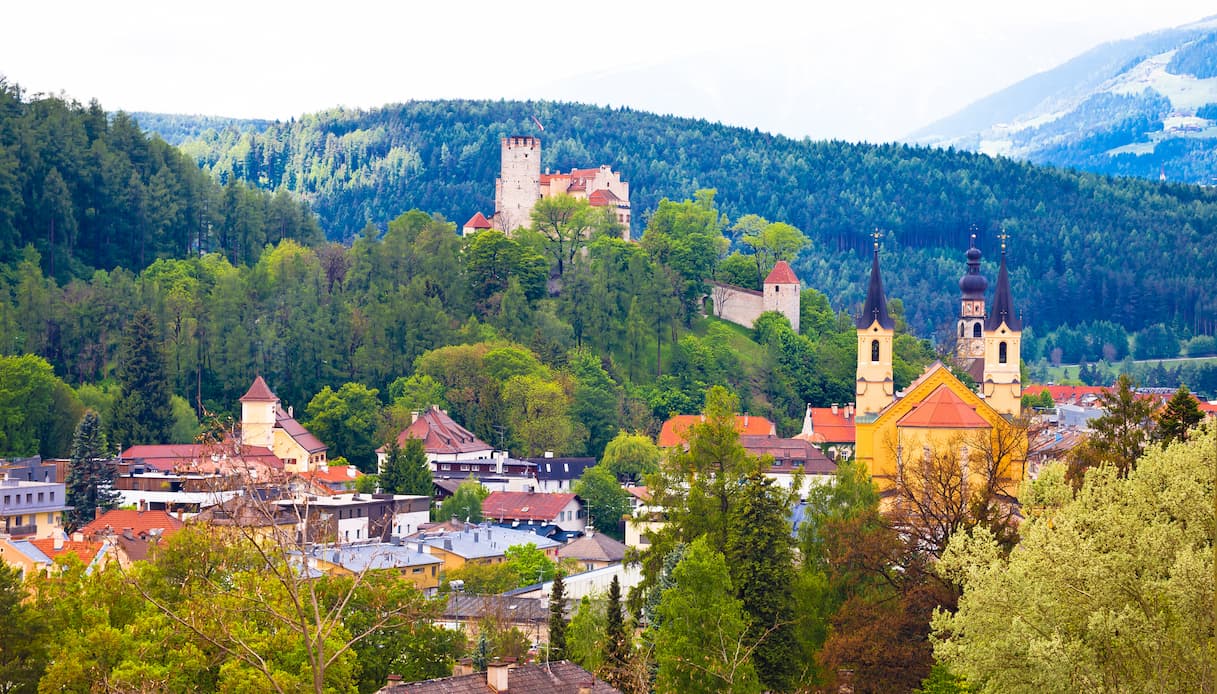 Brunico, panorama