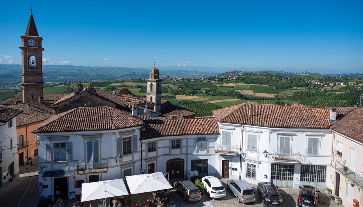 Panoramica dal Castello di Govone