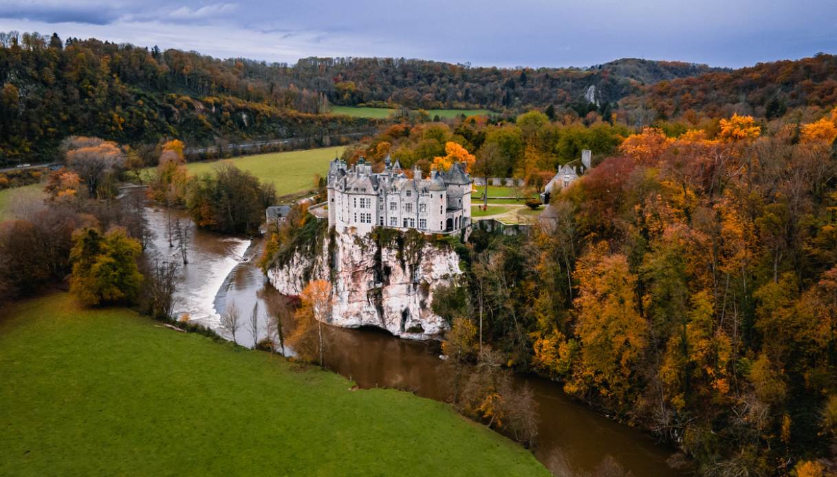 Castello di Walzin, Dinant. Belgio