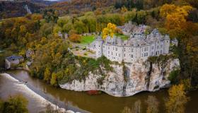 Oltre la falesia di Dinant: Castello di Walzin, la fortezza fiabesca nelle profondità delle Ardenne