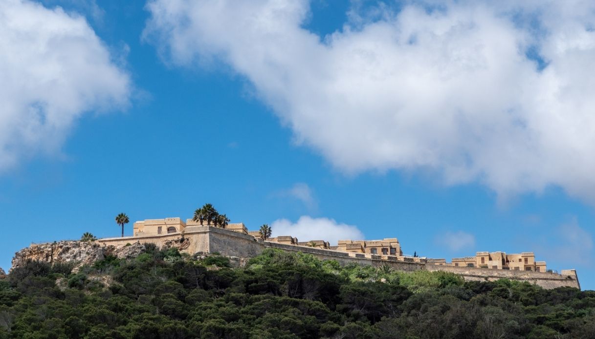 Fort Chambray sull'isola di Gozo