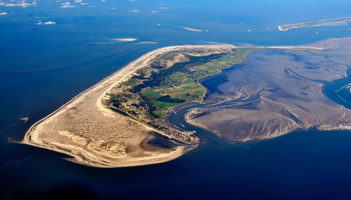Vista panoramica sull'isola di Amrum