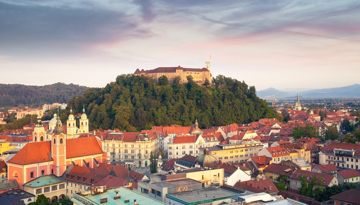La splendida Lubiana e il suo castello
