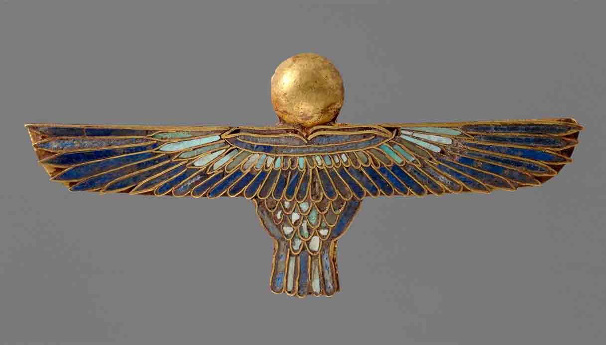 Pendente-a-forma-di-uccello-Ba-in-volo