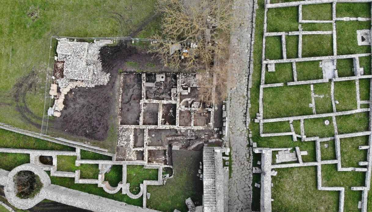Scoperta una domus nel Parco archeologico di Sepino in Molise
