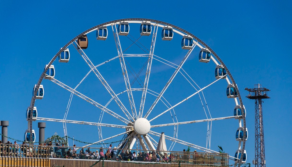 SkySauna sulla ruota panoramica di Helsinki