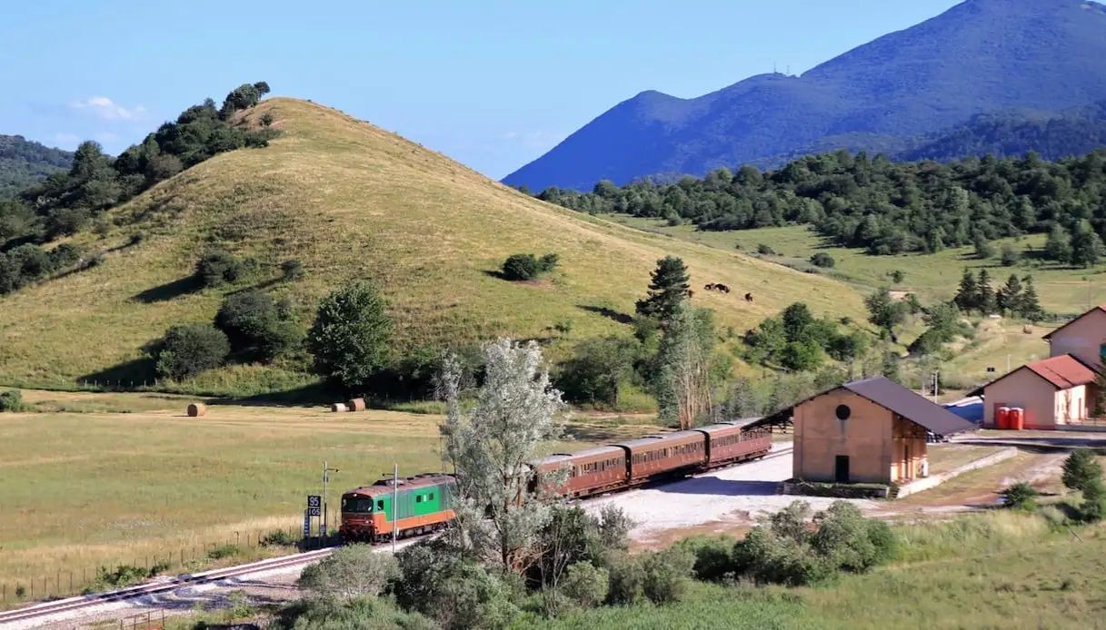 Il treno della Transiberiana italiana