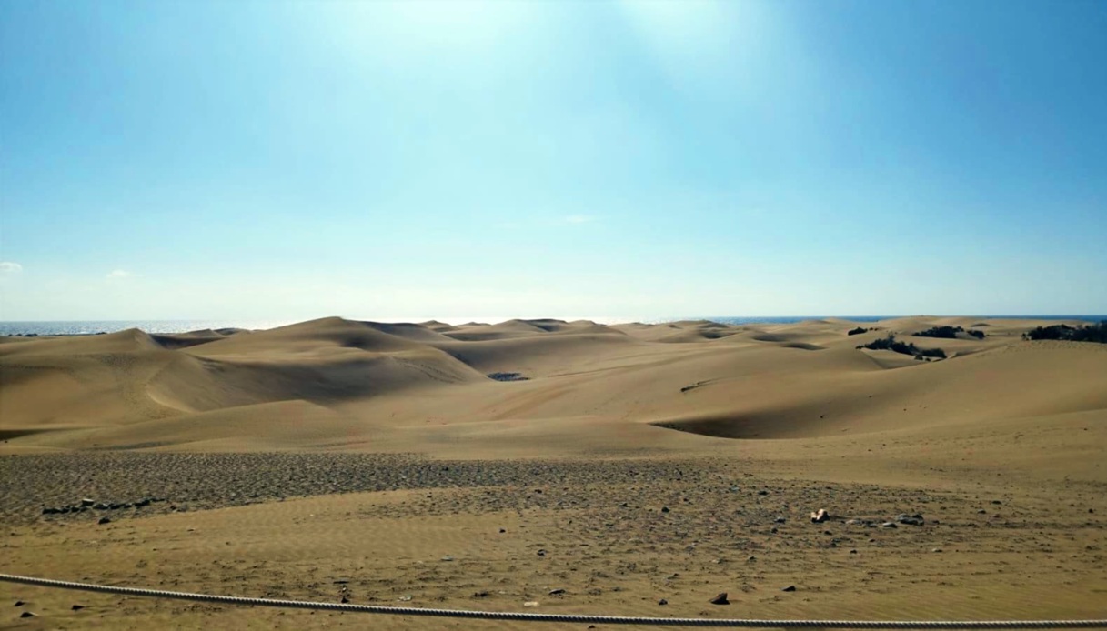 Vista sulle dune dal Mirador de las Dunas