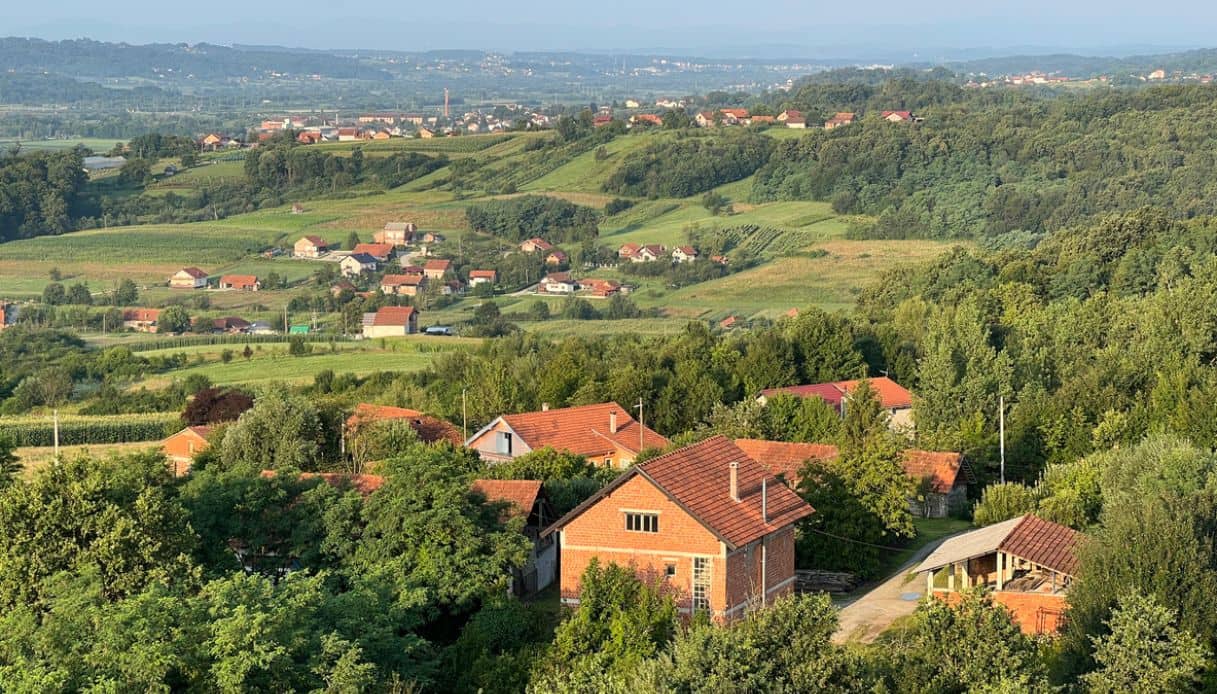 Boschi, campi, villaggi e colline dello Zagorje croato