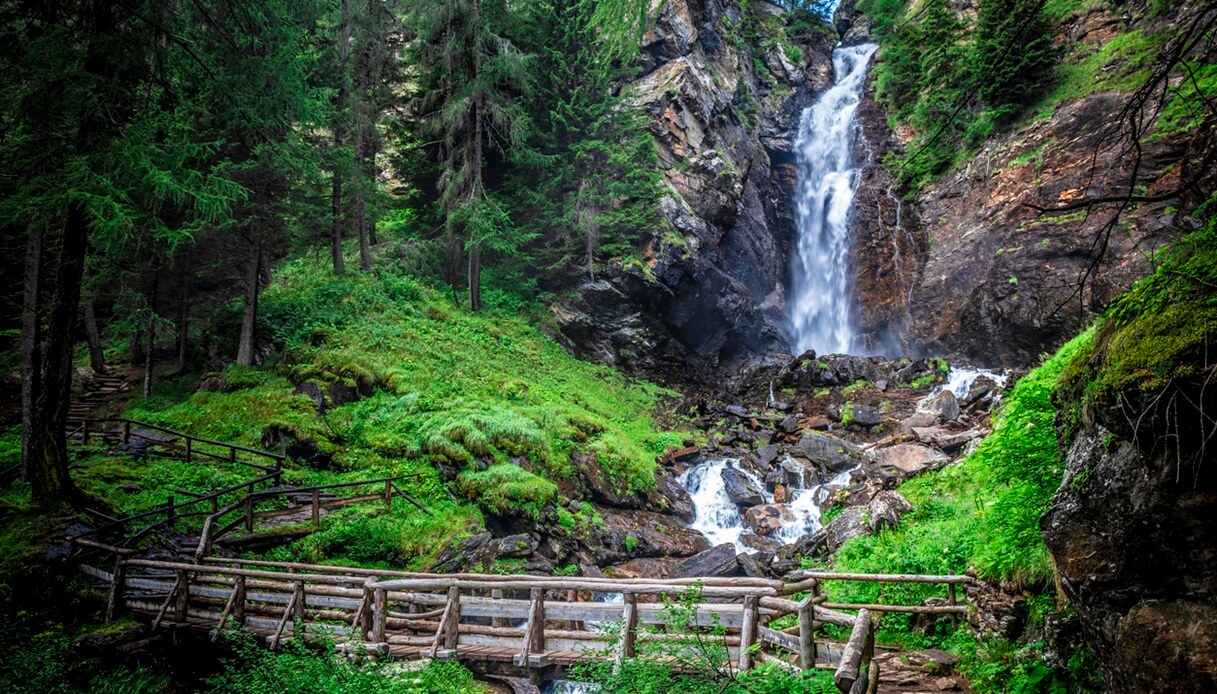 Cascata Saent primavera