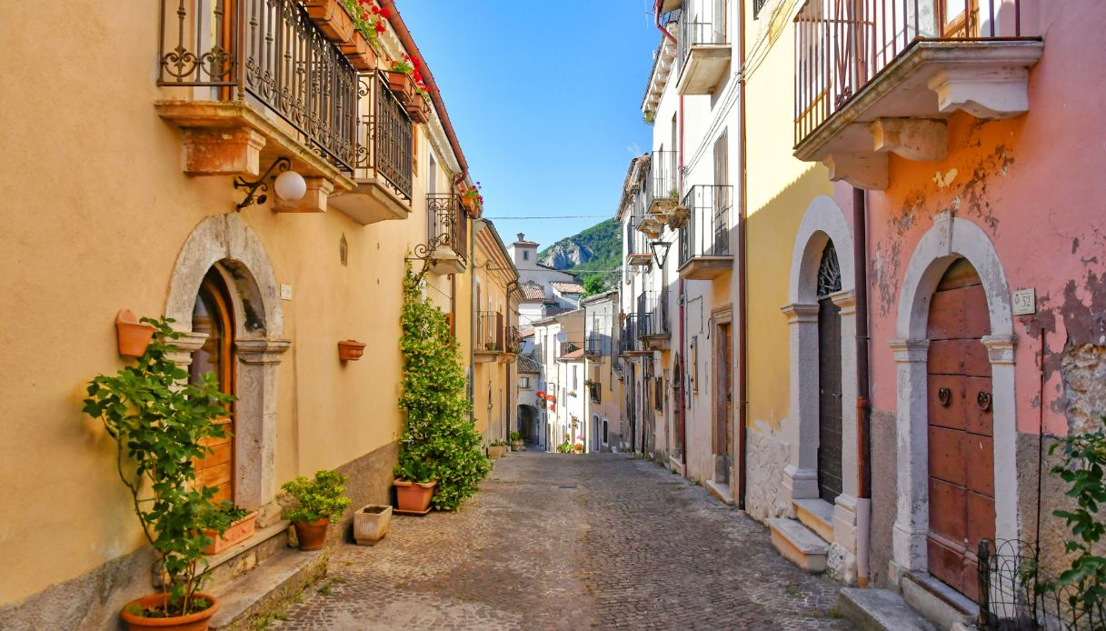 Centro storico di Cansano, Abruzzo