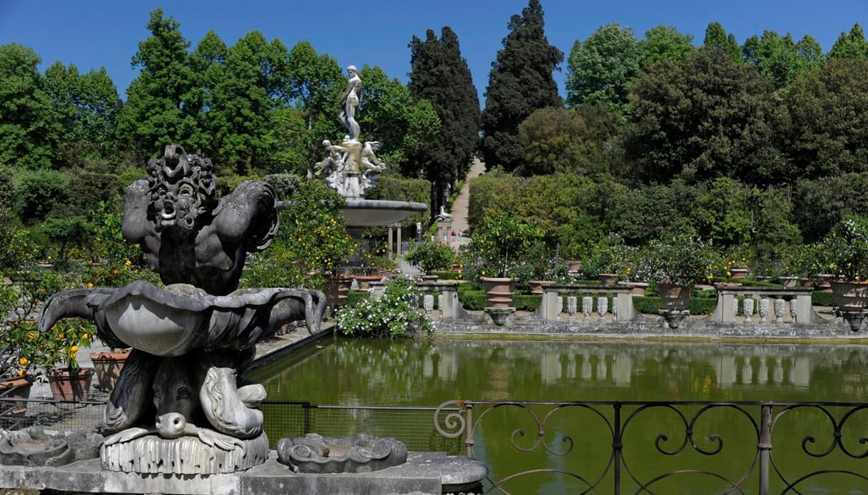boboli firenze giardini primavera