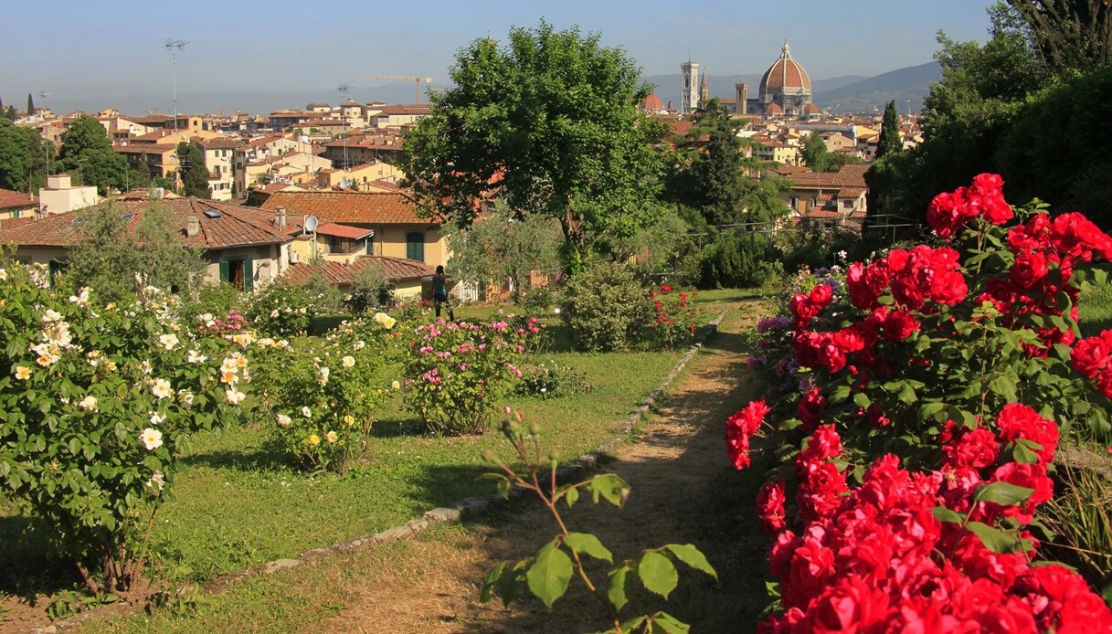giardino delle rose firenze primavera