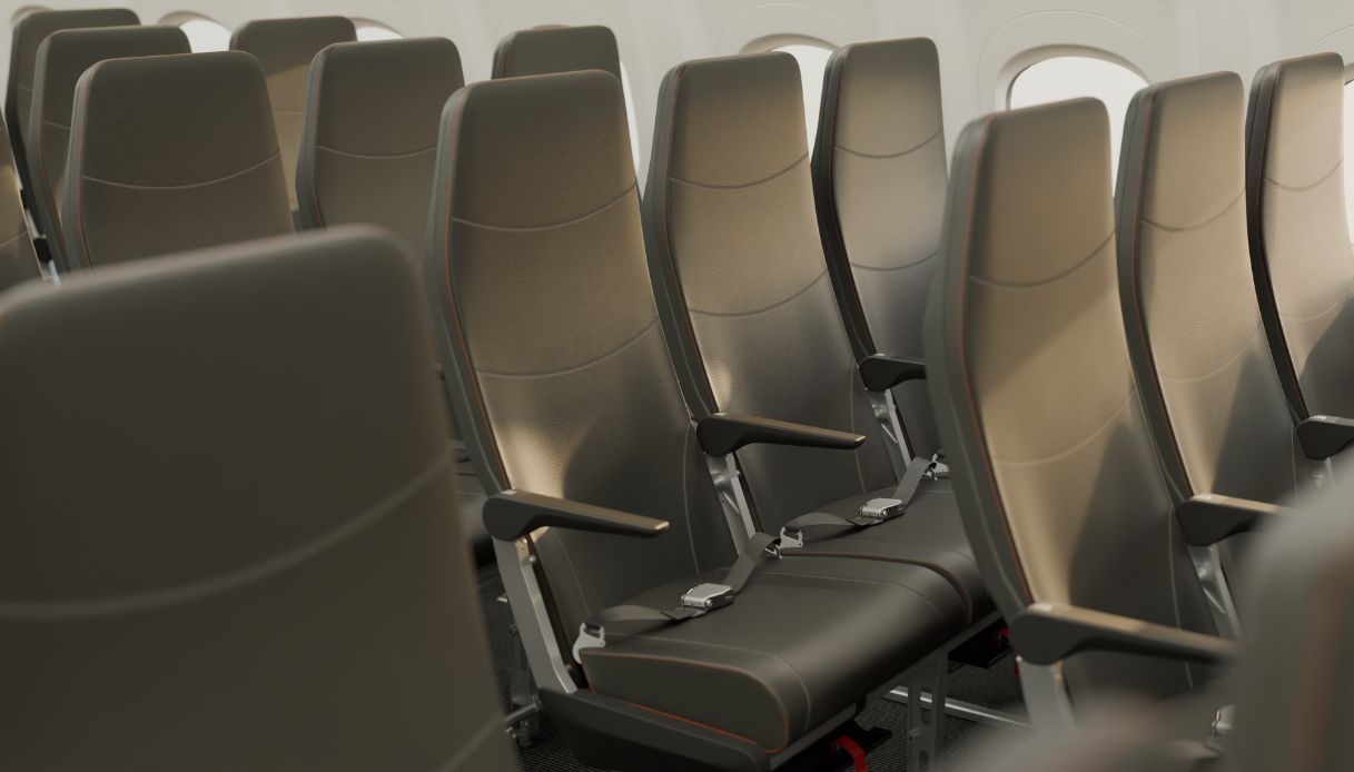 I nuovi sedili easyJet per aumentare lo spazio delle gambe