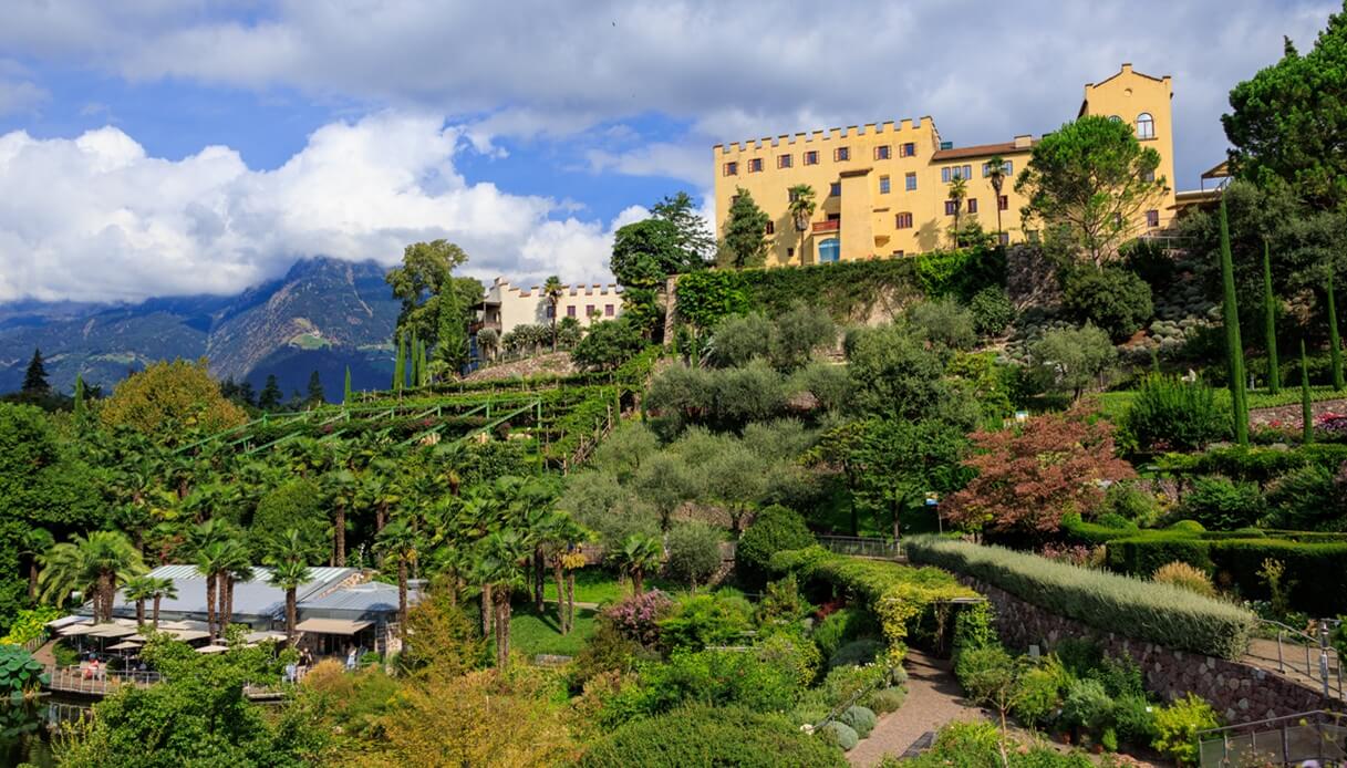 parchi botanici nord italia castel Trauttmansdorff