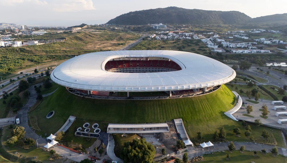 Stadio di calcio a Guadalajara
