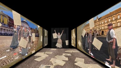 Nel Teatro Trianon Viviani nasce un nuovo museo: un viaggio immersivo nella canzone napoletana