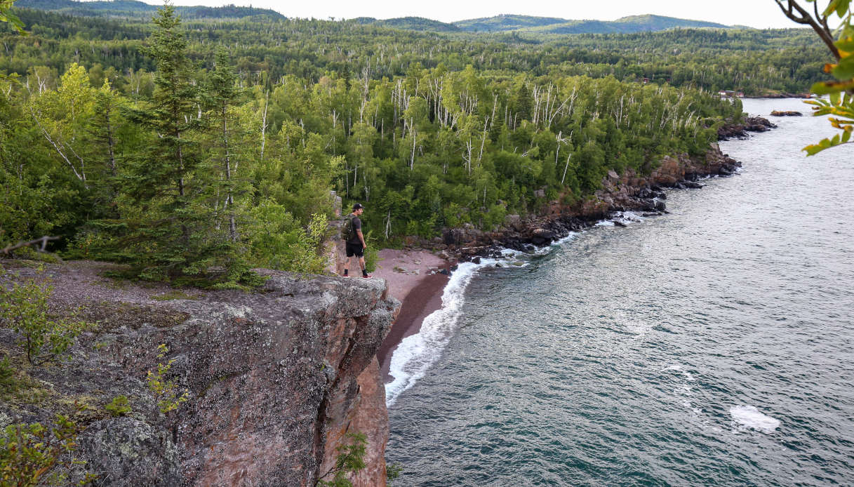 Vista sul lago superiore