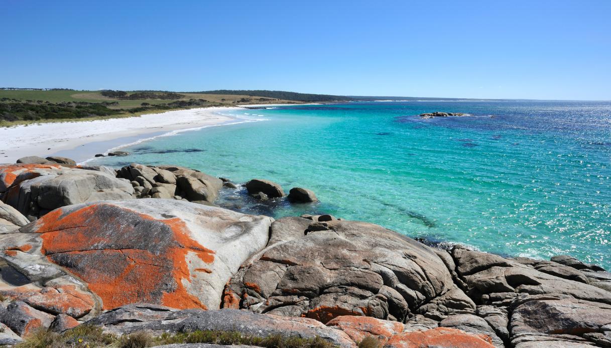 La Bay of Fires della Tasmania