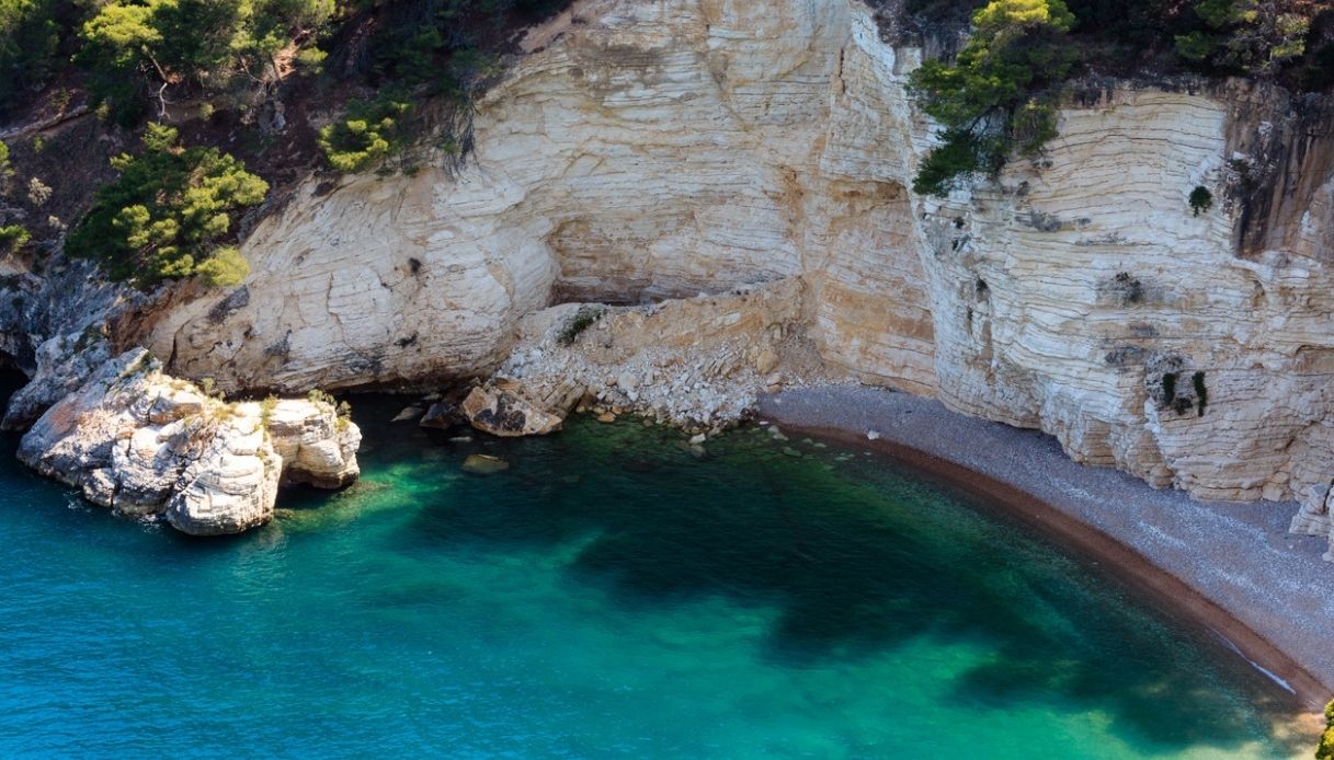 Cala di Portogreco in Puglia