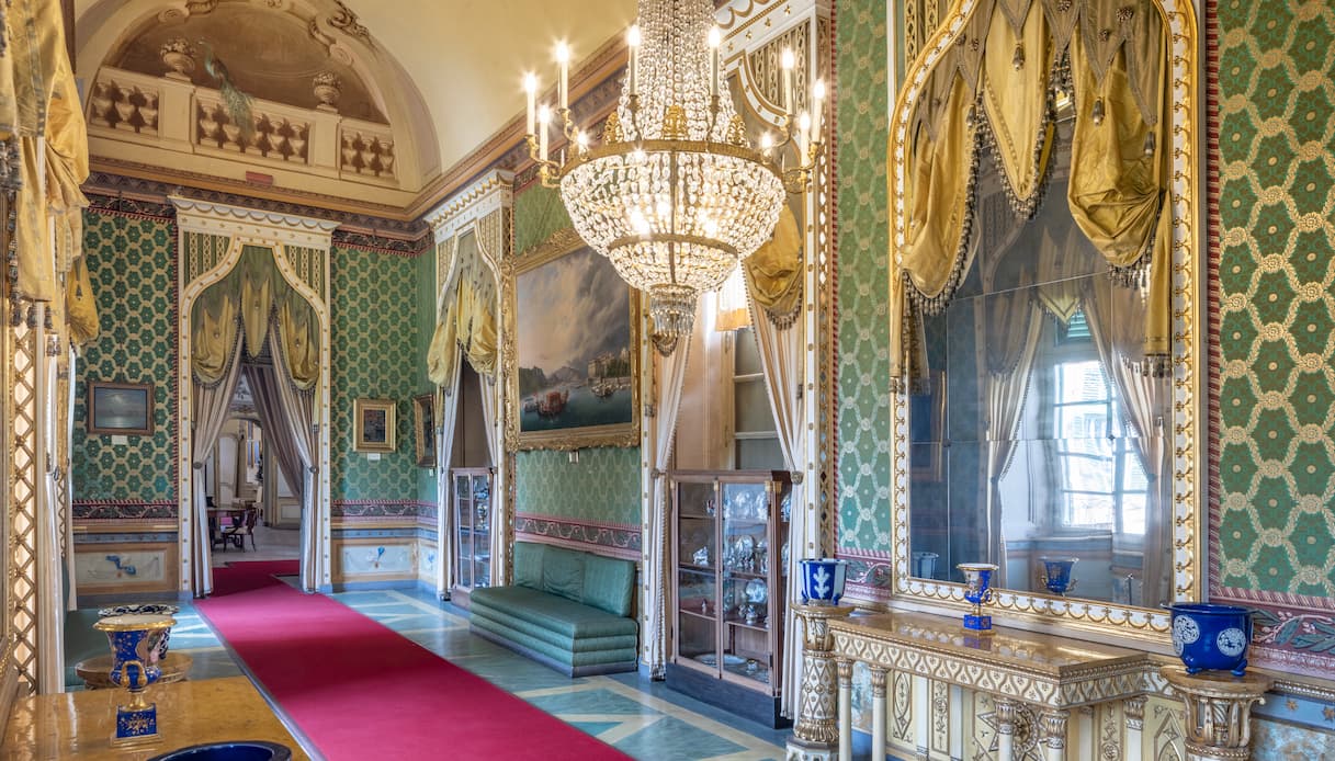 Castello di Agliè, sale interne 