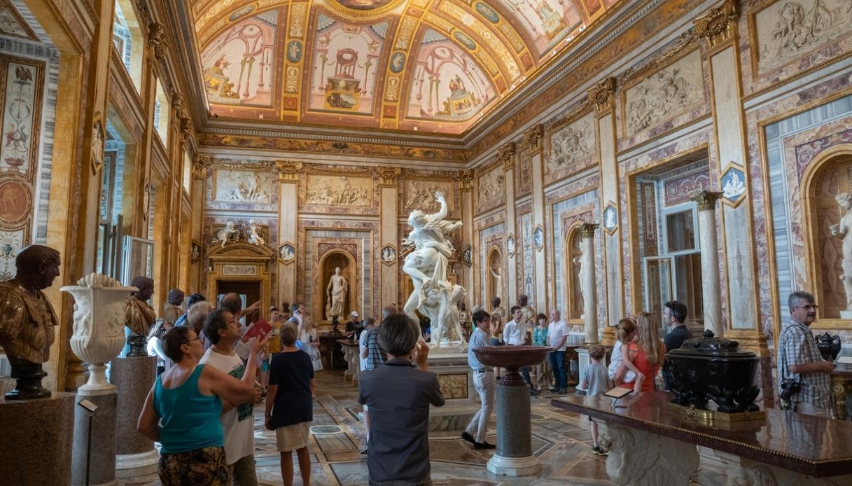 Visitare gli interni di Galleria Borghese