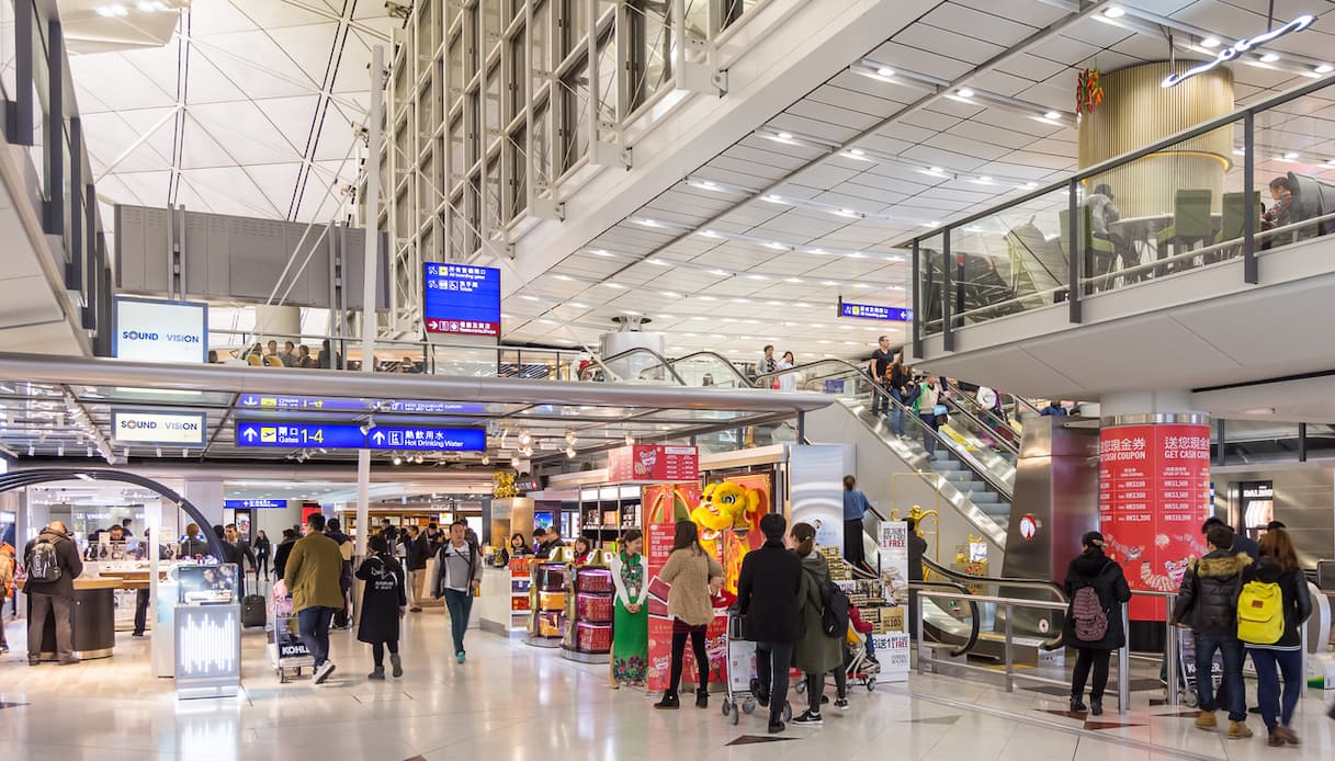 Hong Kong, aeroporto 