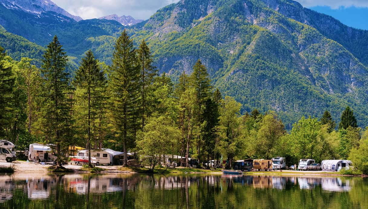 Lago Bohinj, Slovenia