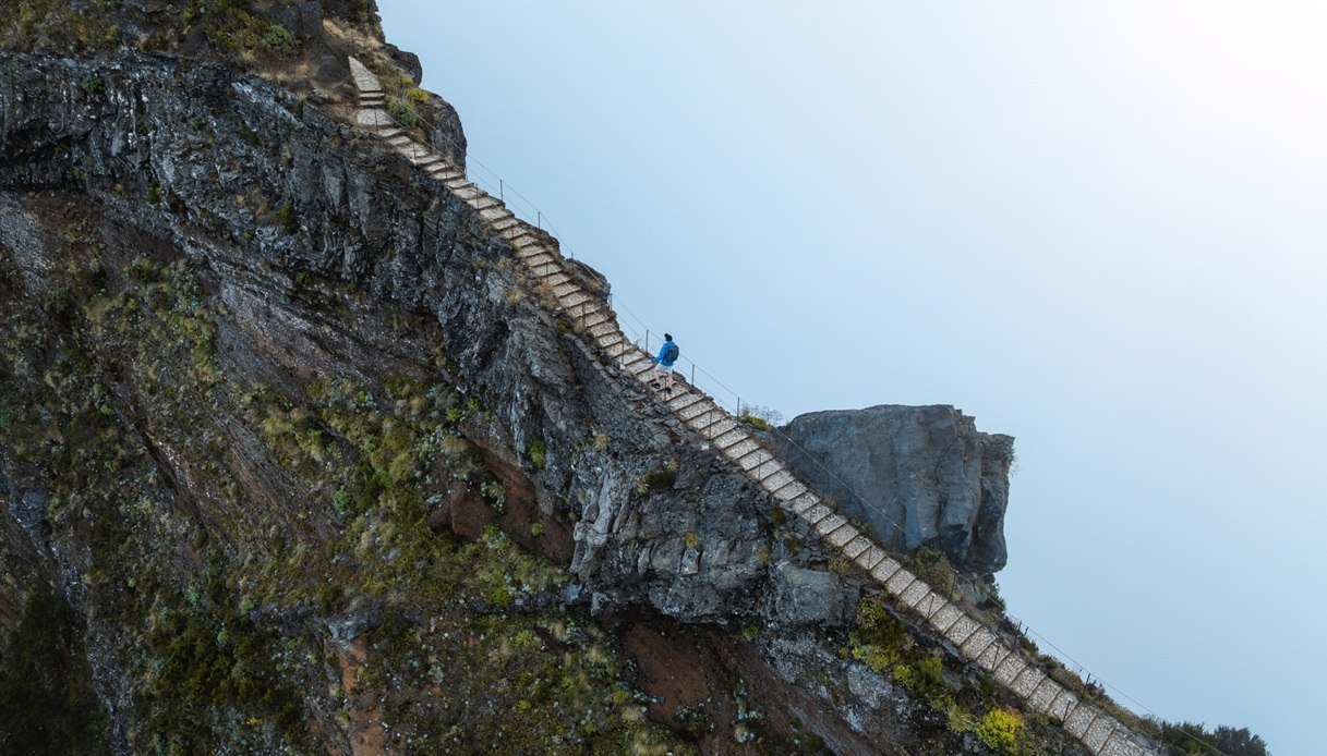Percorso PR1 Vereda do Areeiro a Madeira