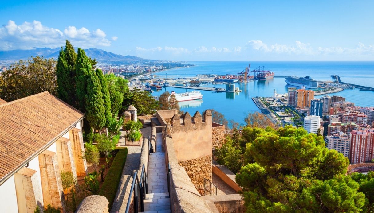 Malaga, vista panoramica
