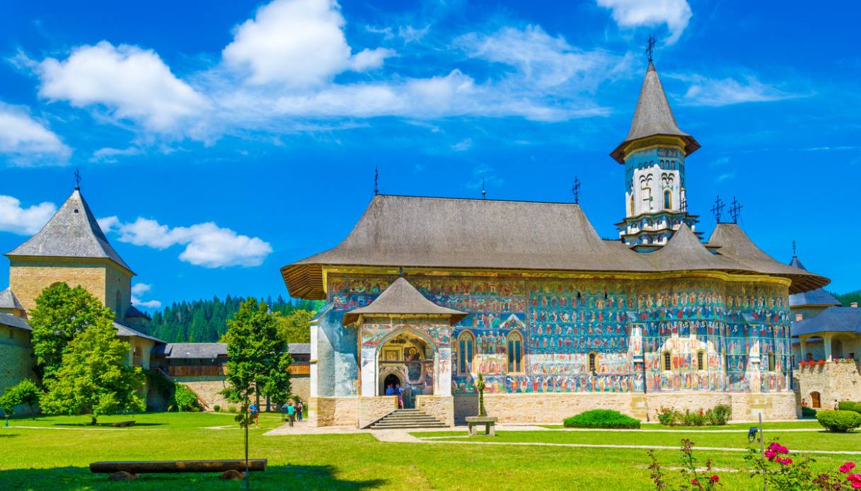 Monastero dipinto di Sucevita, Romania