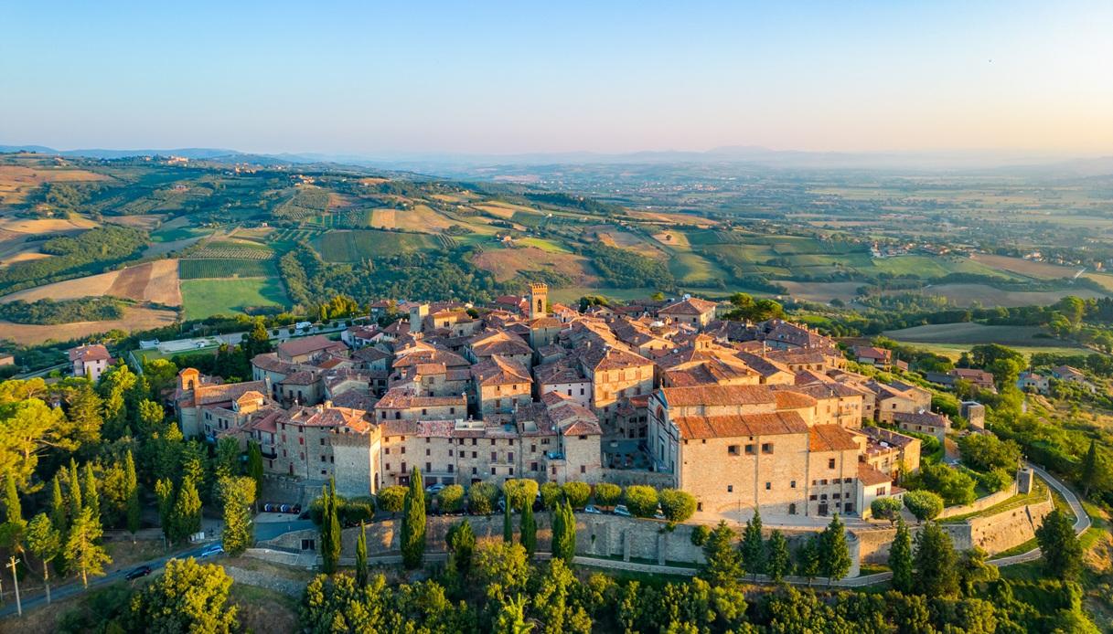 Il borgo umbro di Monte Castello di Vibio