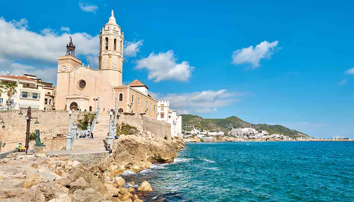 Sitges Iglesia de Sant Bartomeu i Santa Tecla