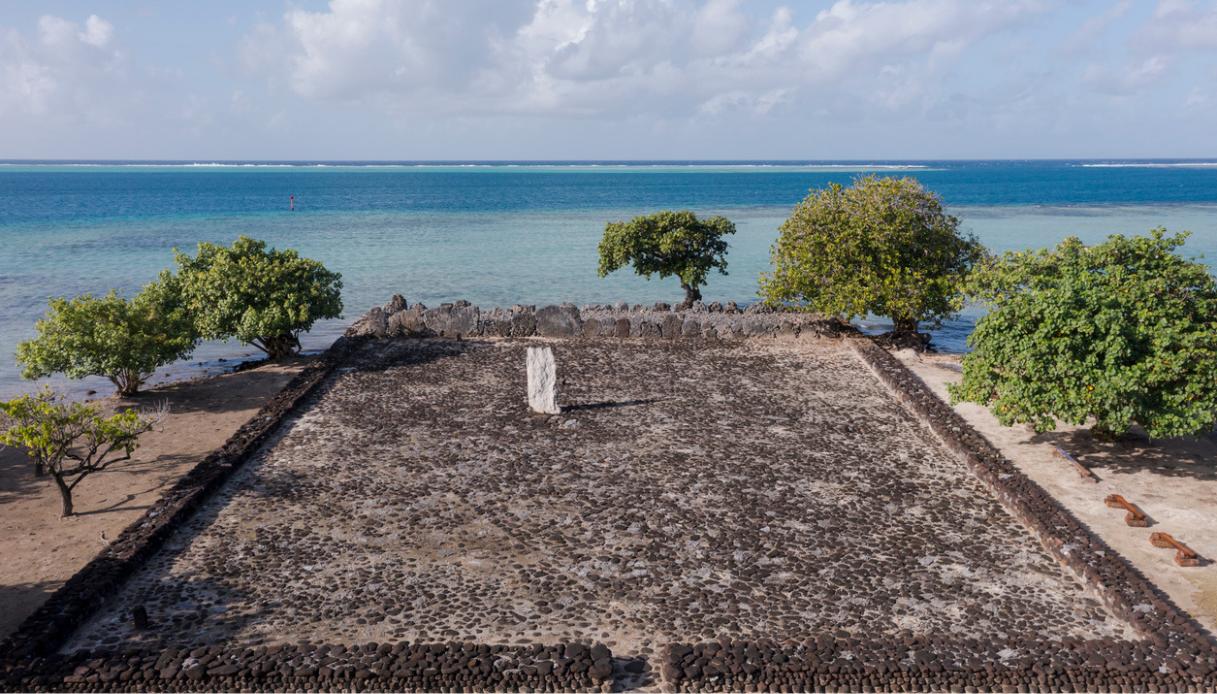 Taputapuatea, Raiatea, Polinesia Fancese