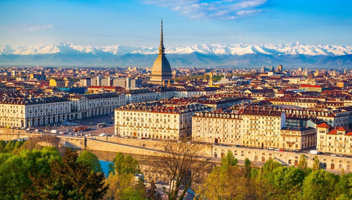 Vista panoramica su Torino