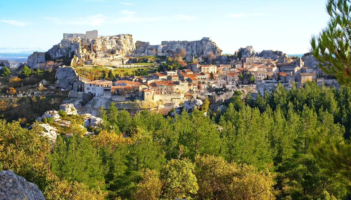 baux de provence territori mediterraneo primavera