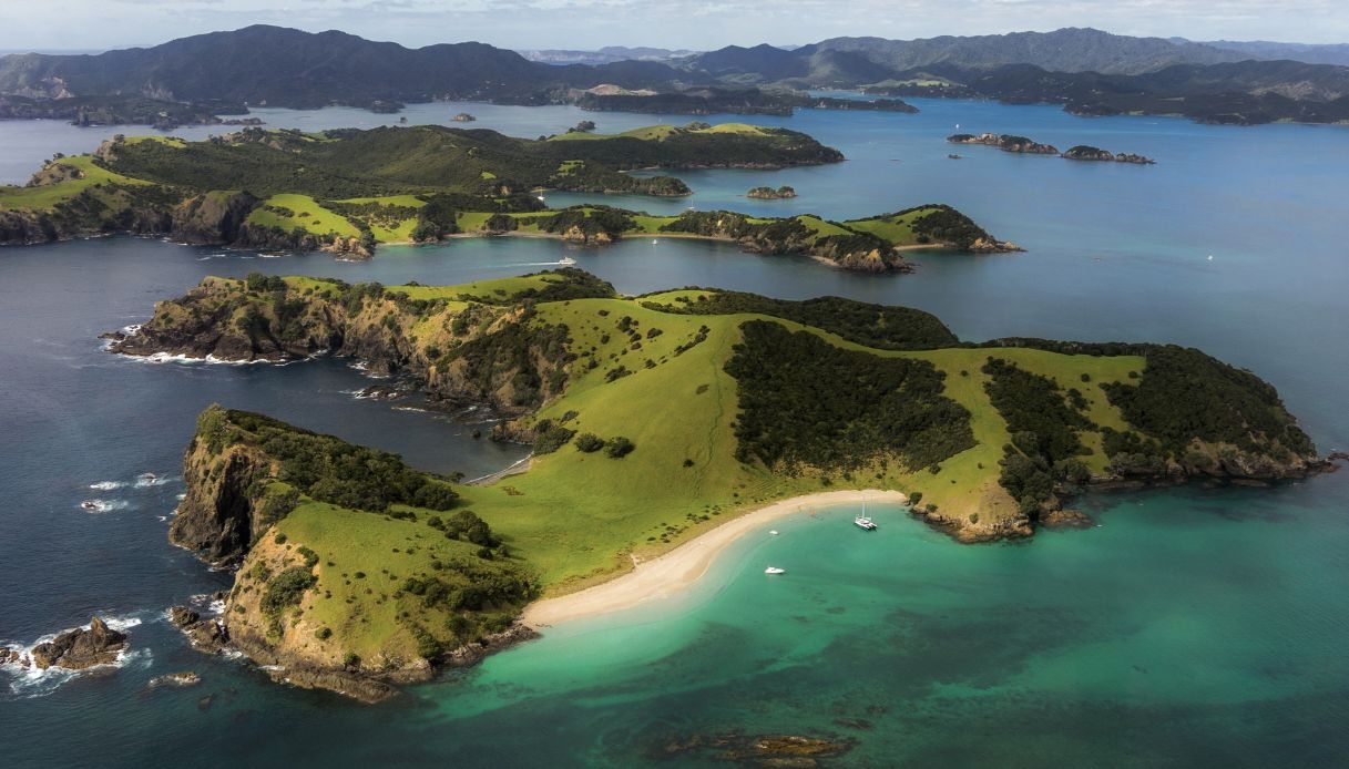 Bay of Islands in Nuova Zelanda