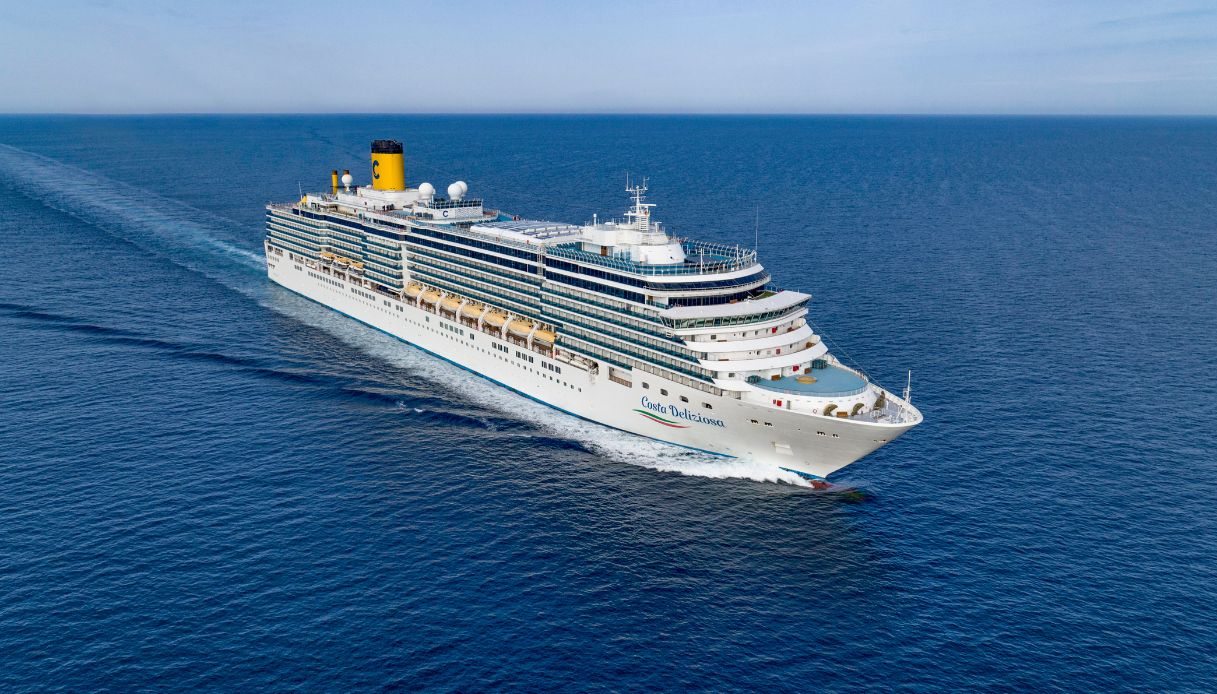 La nave Costa Deliziosa di Costa Crociere