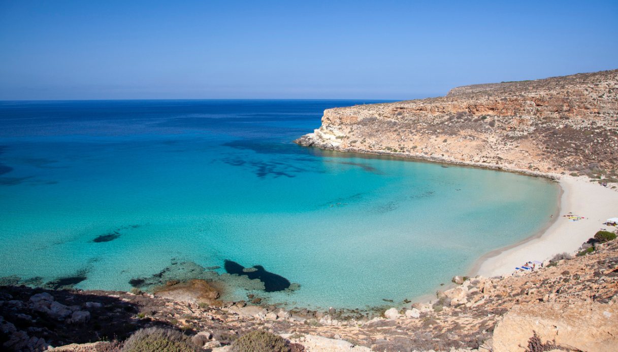 Spiaggia dei Conigli a Lampedusa