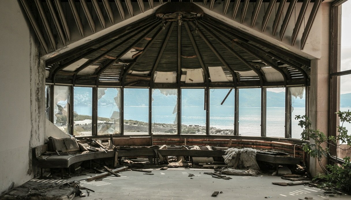 Una delle location del film "Lee Miller": il Kupari Tourist Resort, poco fuori da Dubrovnik