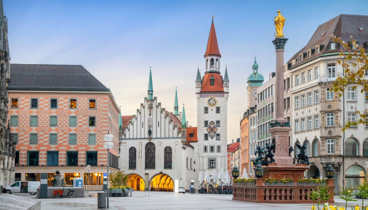 Marienplatz a Monaco di Baviera