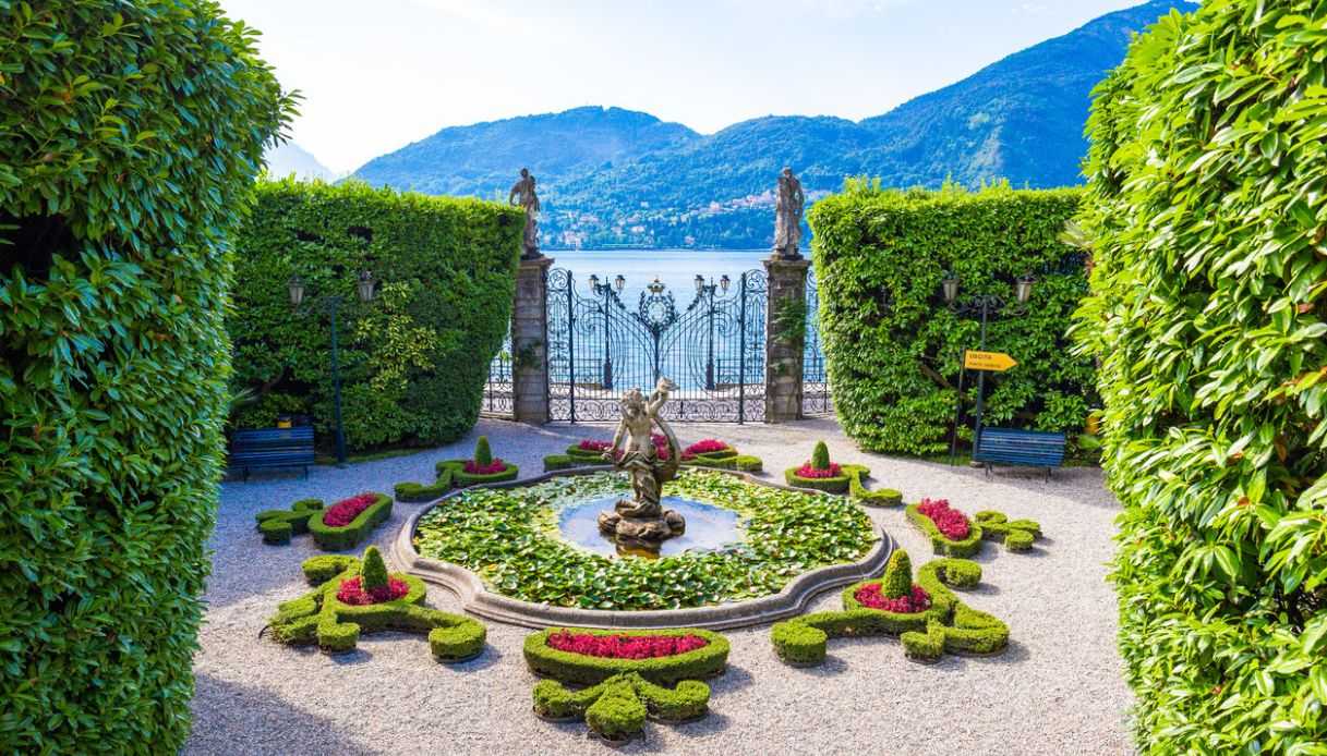 I giardini all'italiana di Villa Carlotta a Tremezzo