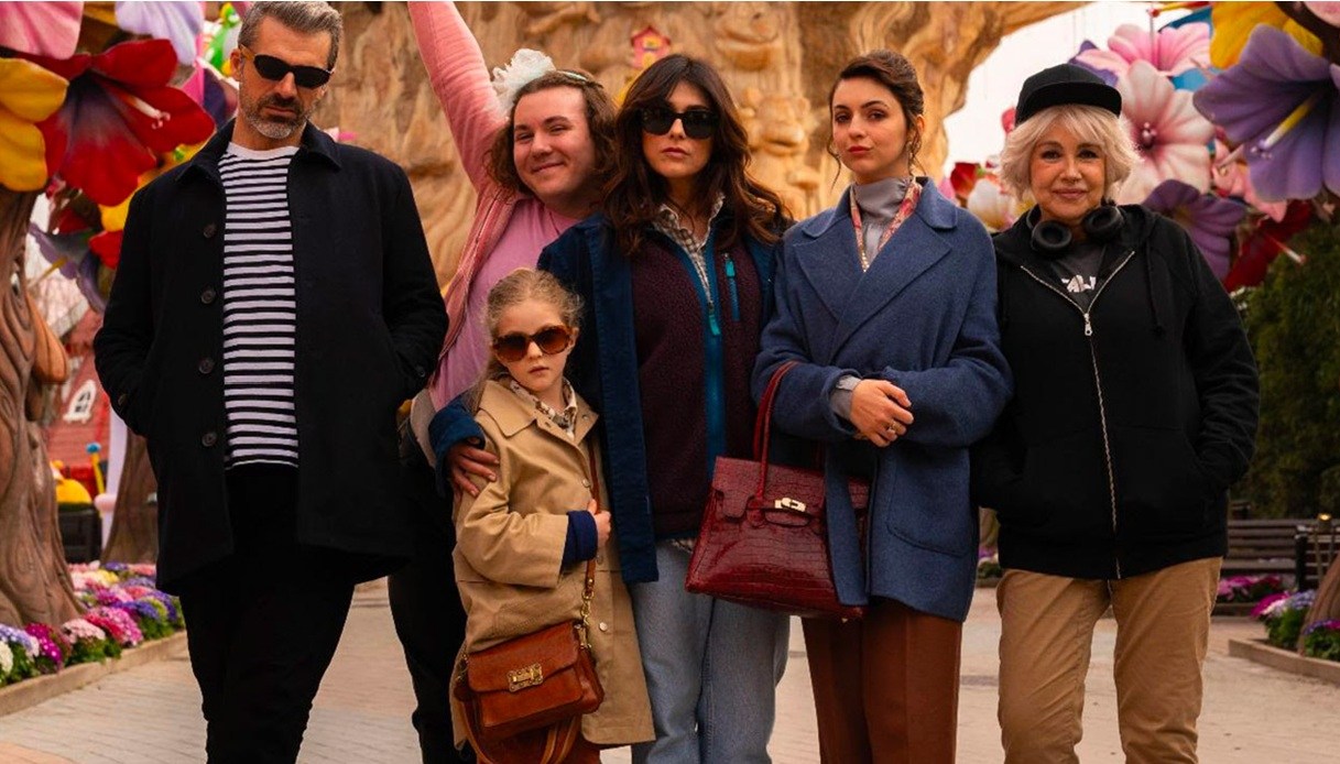 Una scena del film "Una famiglia sottosopra"