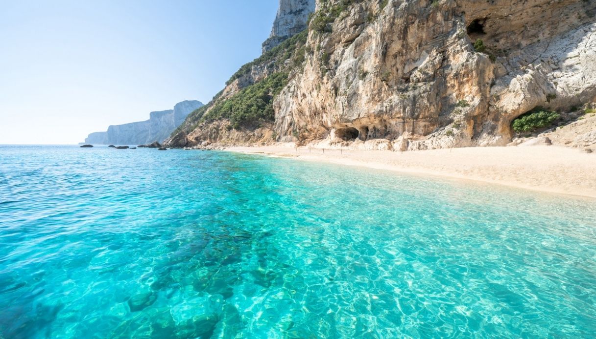 Cala dei Gabbiani in Sardegna