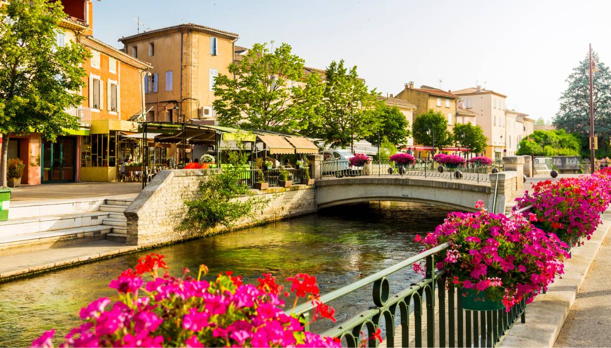 Canali de L'Isle-sur-la-Sorgue, Francia