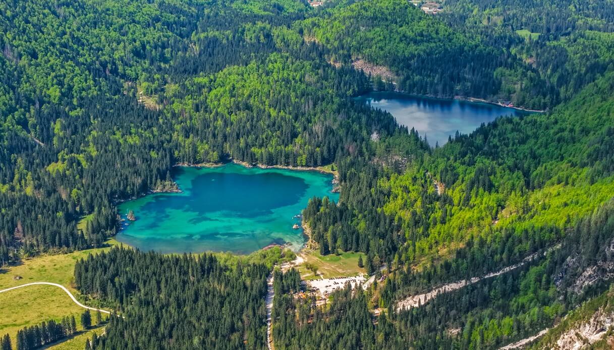 Laghi Fusine primavera Alpi Giulie