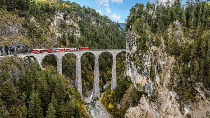 Landwasser World, il nuovo mondo da scoprire lungo la Ferrovia Retica