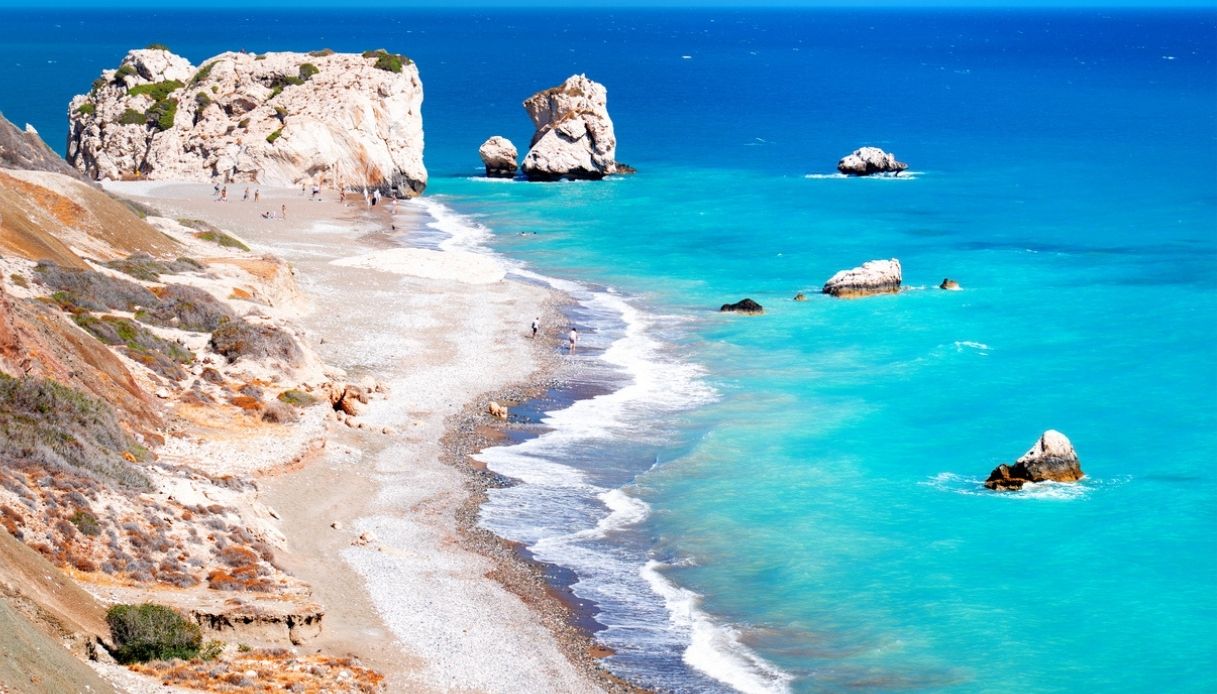 Spiaggia di Afrodite a Pafos