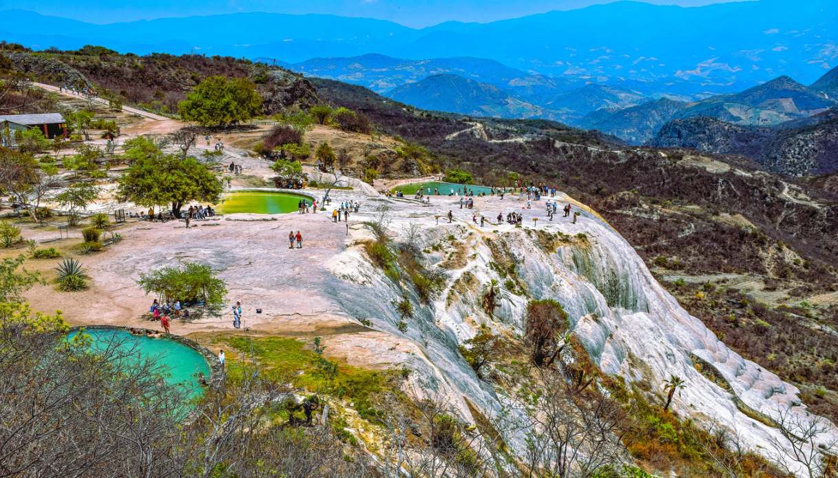 Piscine di Hierve el Agua, Messico