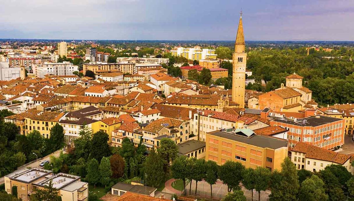 Vista panoramica su Pordenone